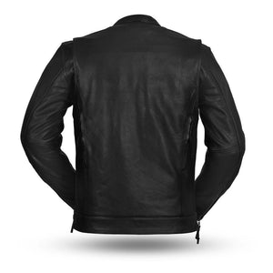 FIRSTMFG-1.2-1.3 MM Leather Jacket- RAIDER
